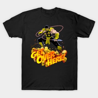 Mortal Kombat Scorpion Get Over Here T-Shirt